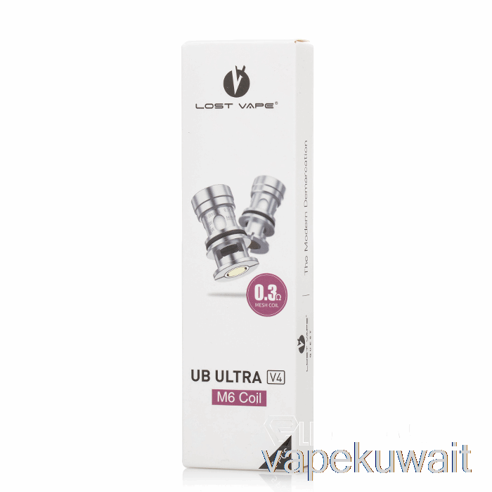 ملفات بديلة Lost Vape Ultra Boost [v4] 0.3ohm M6 مجموعات Vape Pod